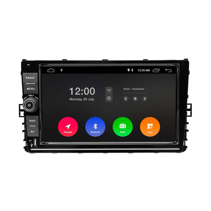 Navigation for Volkswagen MQB 9" with knobs | Carplay | Android Auto | Bluetooth | DAB