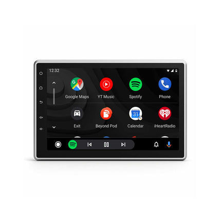 Universal 1-DIN Car Stereo with 10.1” QLED Display | CarPlay | Android Auto | Bluetooth | Linux