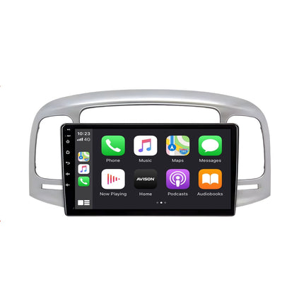 Navigation for Hyundai Accent 3 2006-2011 | CarPlay | Android Auto | WIFI | Bluetooth | QLED  | XR4