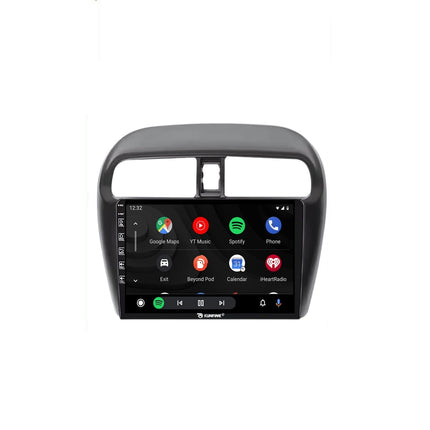 Navigation for Mitsubishi Mirage 2012-2018 | CarPlay | Android Auto | WIFI | Bluetooth | QLED  | XR4