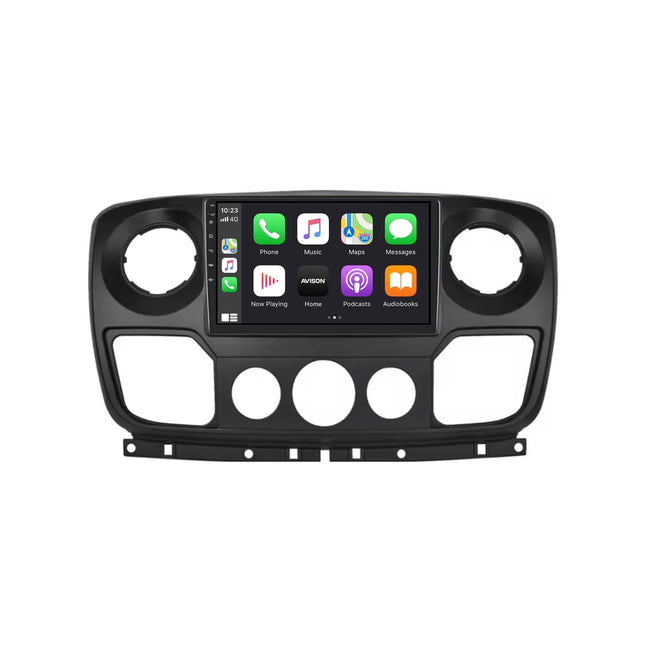Navigation for Renault Master III (FV) 2010-2013 | CarPlay | Android Auto | WIFI | Bluetooth | QLED  | XR4