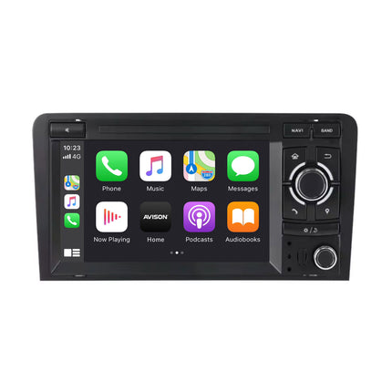 Navigation for Audi A3 | Carplay | Android | DAB | Bluetooth | WIFI | Slim