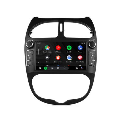 Nawigacja dla Peugeot 206 206CC | Carplay | Android | DAB | Bluetooth