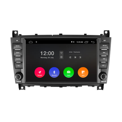 Nawigacja dla Mercedes W203 W209 CLS CLK | Carplay | Android | DAB | Bluetooth