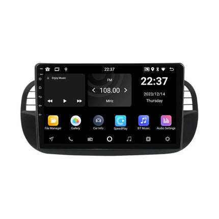 Navigation for Fiat 500 | Full Touch | Carplay | Android | DAB | Bluetooth | Black | XR4