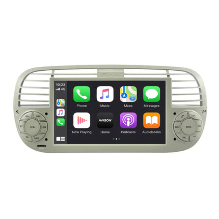 Navigation for Fiat 500 | Carplay | Android | DAB | Bluetooth | And more