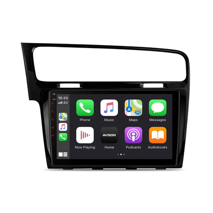 Navigation for VW Golf 7 | Carplay | Android | DAB | Bluetooth | 64 GB | Black