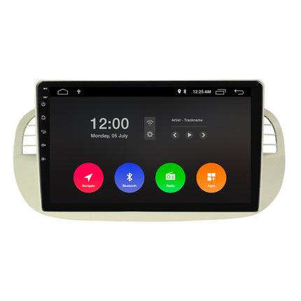 Nawigacja dla Fiata 500 | Full Touch | Carplay | Android | DAB | Bluetooth | i więcej