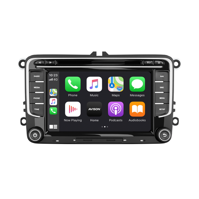 Navigation for VW Seat & Skoda 7" | Carplay Wireless | Android Auto | DAB+ | 64 GB