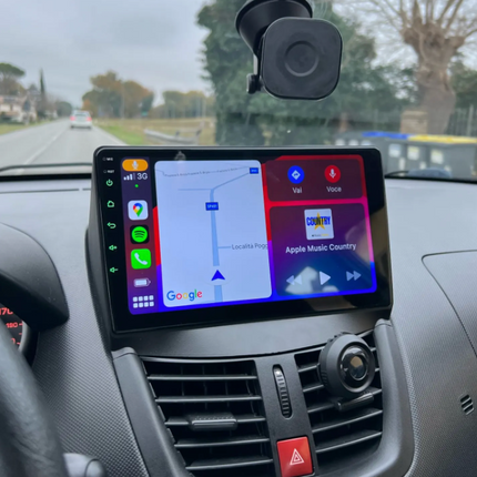 Nawigacja dla Peugeot 207 207CC | Carplay | Android | DAB | Bluetooth
