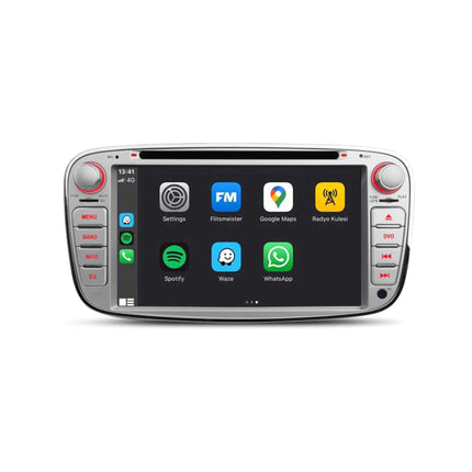 Nawigacja dla Ford Silver Oval 7" | CarPlay | Android | DAB+ | Bluetooth | 32GB